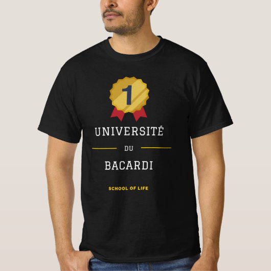 Université du bacardi tシャツ (正面)
