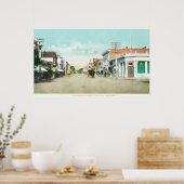 University AvenuePalo Altoのビュー（カリフォルニア州） ポスター (キッチン)