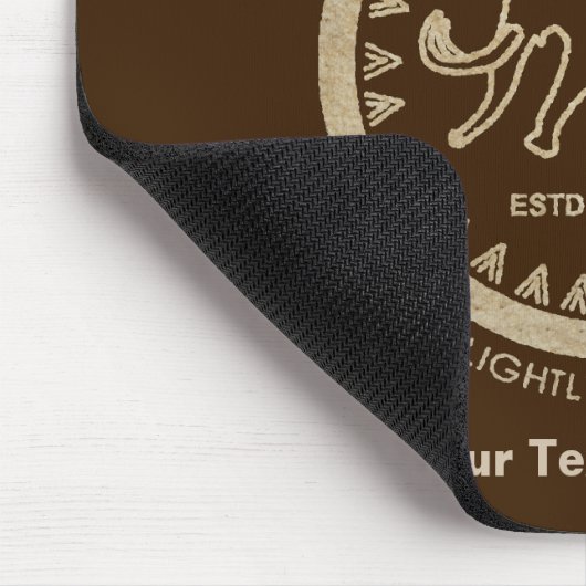 University of Beringia Mammoth マウスパッド (コーナー)