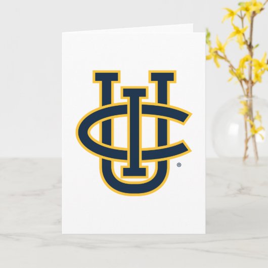 University of California, Irvineロゴ カード (黄色い花)