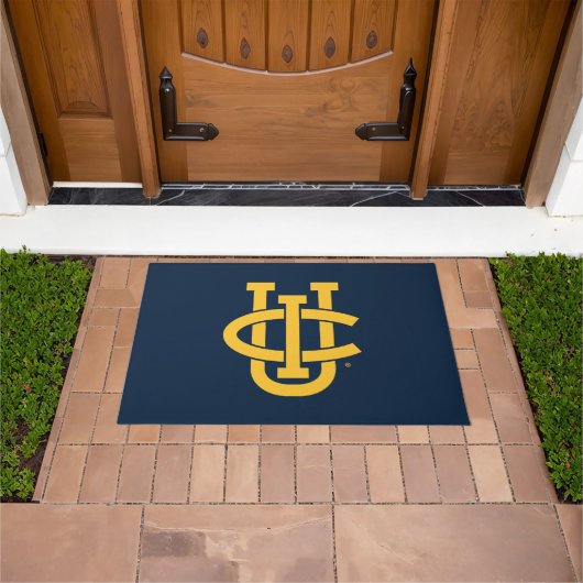 University of California, Irvineロゴ ドアマット (室外)