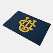 University of California, Irvineロゴ ドアマット (アングル)