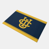 University of California, Irvineロゴ ドアマット (アングル)