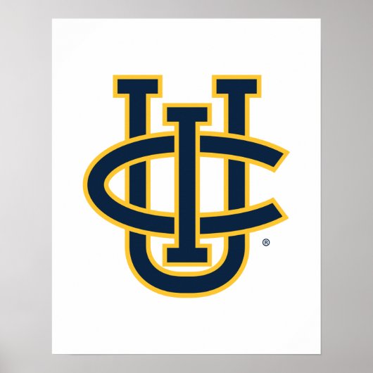 University of California, Irvineロゴ ポスター (正面)