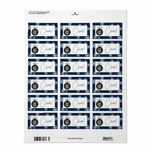 University of California, Irvineロゴ ラベル (フルシート)