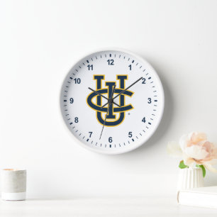 University of California, Irvineロゴ 壁時計