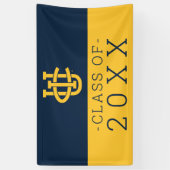 University of California, Irvineロゴ 横断幕 (縦)