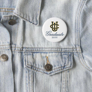 University of California, Irvineロゴ 缶バッジ