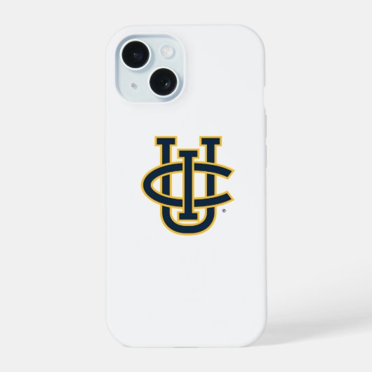 University of California, Irvineロゴ iPhone 15ケース (裏面)