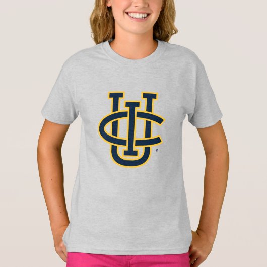 University of California, Irvineロゴ Tシャツ (正面)