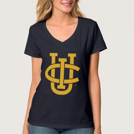 University of California, Irvineロゴ Tシャツ (正面)