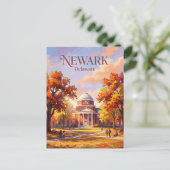 University of Delaware Campus USA ポストカード (スタンド正面)