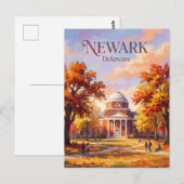 University of Delaware Campus USA ポストカード (正面/裏面)