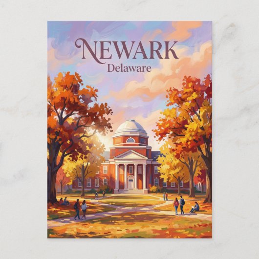 University of Delaware Campus USA ポストカード (正面)