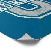 University Of Hard Knocks Life Goals College Schoo ポスター (角)