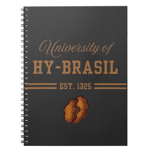 University of Hy-Brasil, Est. 1325 ノートブック (正面)