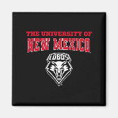 University Of New Mexico Unm Lobos Ncaa Unm&#   マグネット (正面)