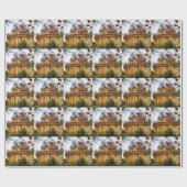 University of Oxford ラッピングペーパー (フラット)