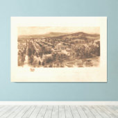 University of Virginia (1907) キャンバスプリント (インサイチュ (ウッドフロア))