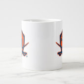 University of Virginia | Cavalier Shield ジャンボコーヒーマグカップ (正面)