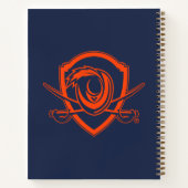 University of Virginia | Cavalier Shield ノートブック (裏面)