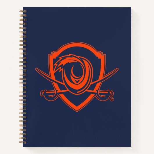 University of Virginia | Cavalier Shield ノートブック (正面)