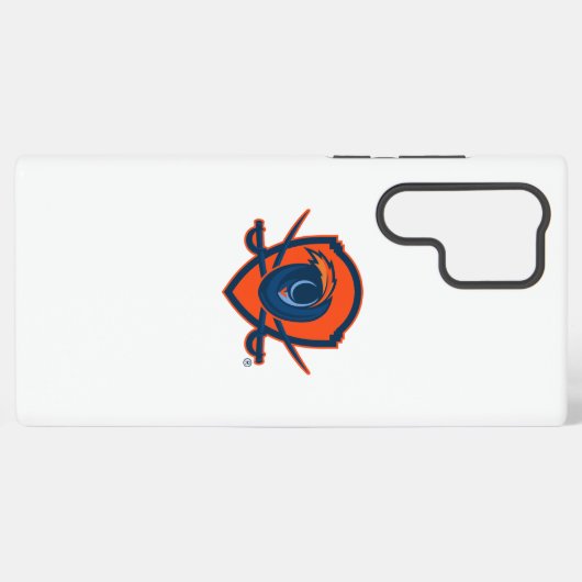 University of Virginia | Cavalier Shield Samsung Galaxyケース (裏面横)