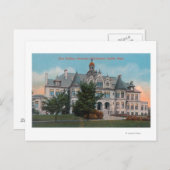 University of WA Main Bldgの外観 ポストカード (正面/裏面)