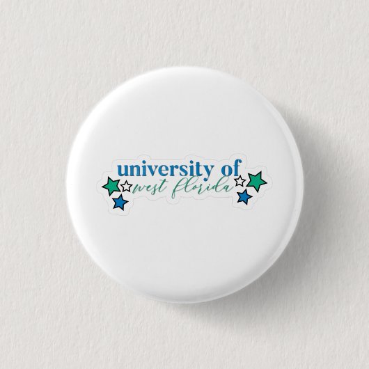 University of West Florida Gameday Button 缶バッジ (正面)