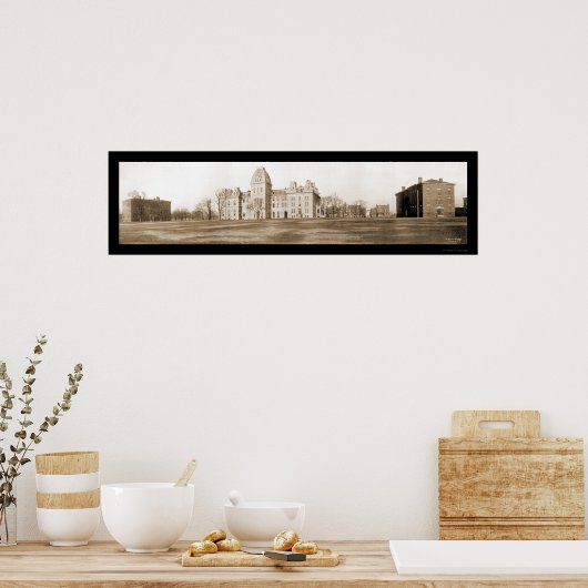 University Richmond VA写真1909 ポスター (キッチン)