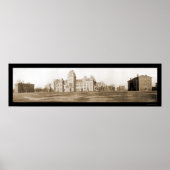 University Richmond VA写真1909 ポスター (正面)