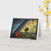 Universum カード (黄色い花)