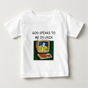Unixコンピュータオタク ベビーTシャツ