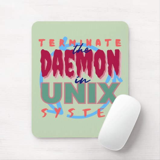 Unixシステムのデーモンプロセス マウスパッド (マウス)