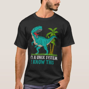  UNIXシステム  Tシャツ