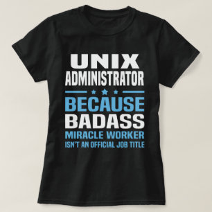 Unix管理者 Tシャツ