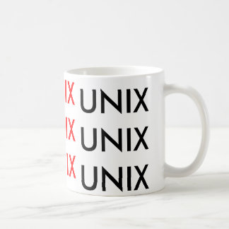 Unix Unix Unix コーヒーマグカップ