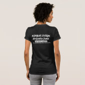 #UNJUSTJUDGE Tシャツ (裏面フル)