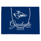 UNKロッパー卒業 ラージペーパーバッグ (正面)