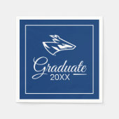 UNKロパーズ卒業生 スタンダードカクテルナプキン (正面)