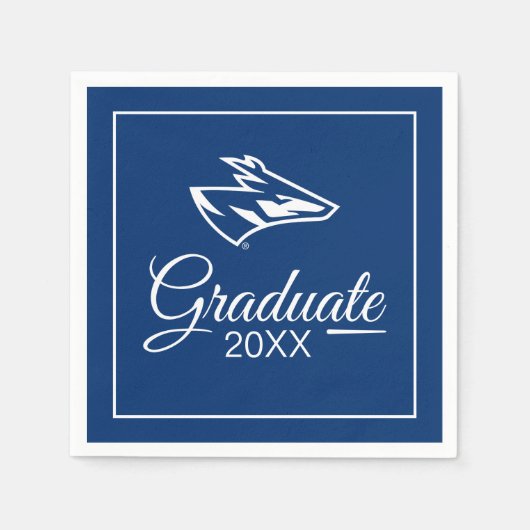 UNKロパーズ卒業生 スタンダードカクテルナプキン (正面)