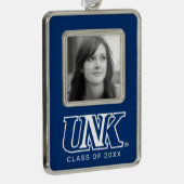 UNK|カーニーのネブラスカ大学 シルバープレートフレームオーナメント (右)