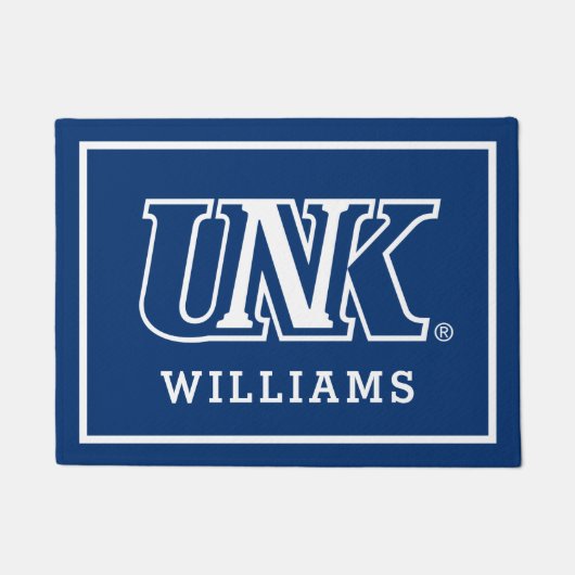 UNK|カーニーのネブラスカ大学 ドアマット (正面)