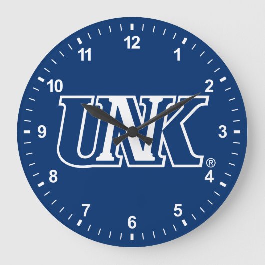 UNK|カーニーのネブラスカ大学 ラージ壁時計 (正面)
