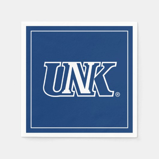 UNK |ネブラスカ大学カーニー スタンダードカクテルナプキン (正面)
