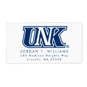 UNK |ネブラスカ大学カーニー ラベル (正面)