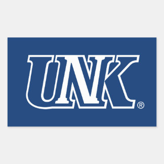 UNK |ネブラスカ大学カーニー 長方形シール