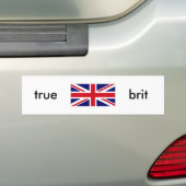 UNKG0001、true、brit バンパーステッカー (車上)