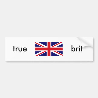 UNKG0001、true、brit バンパーステッカー