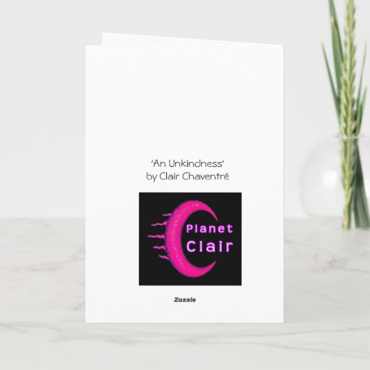 Unkindness カード (裏面)